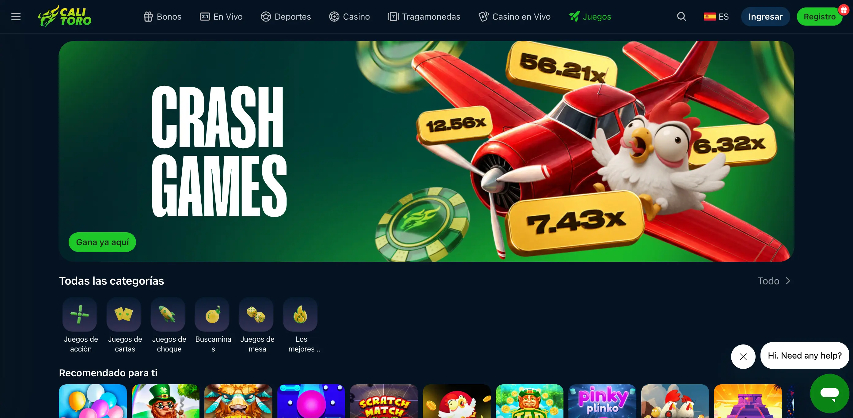 Calitoro Casino Online en Argentina image 1