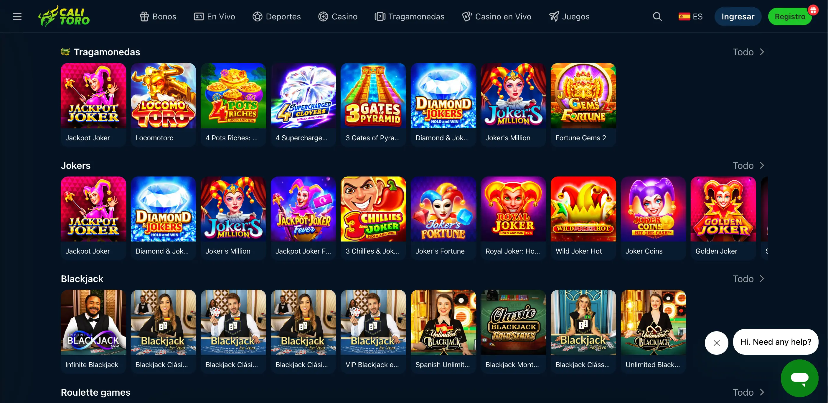 Calitoro Casino Online en Argentina image 2